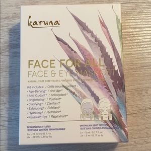 Karuna Face For All Face & Eye Mask Set